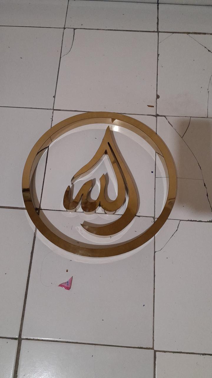 Huruf Timbul 3D